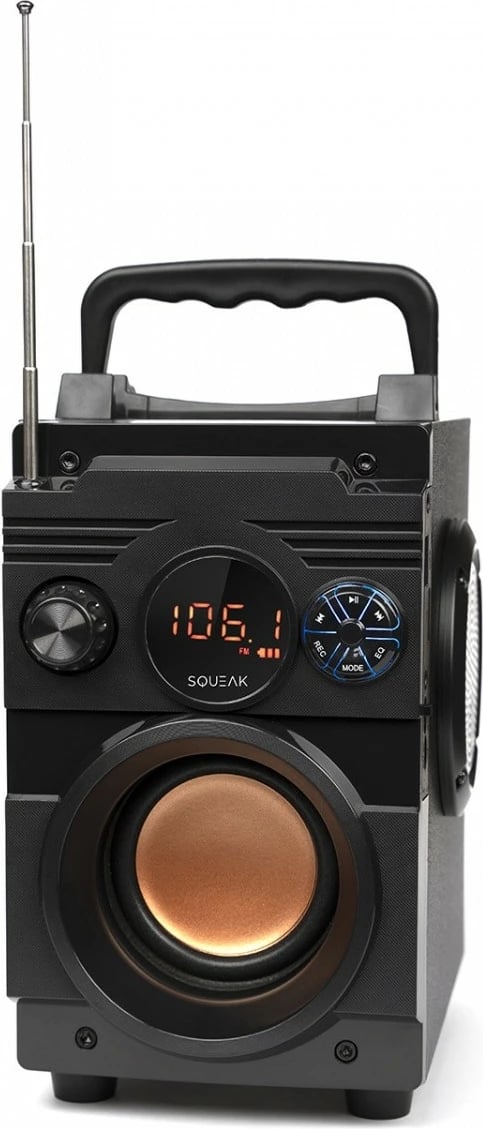 Altoparlant Bluetooth SQUEAK BassBlaster SQ1001, 18W, i zi