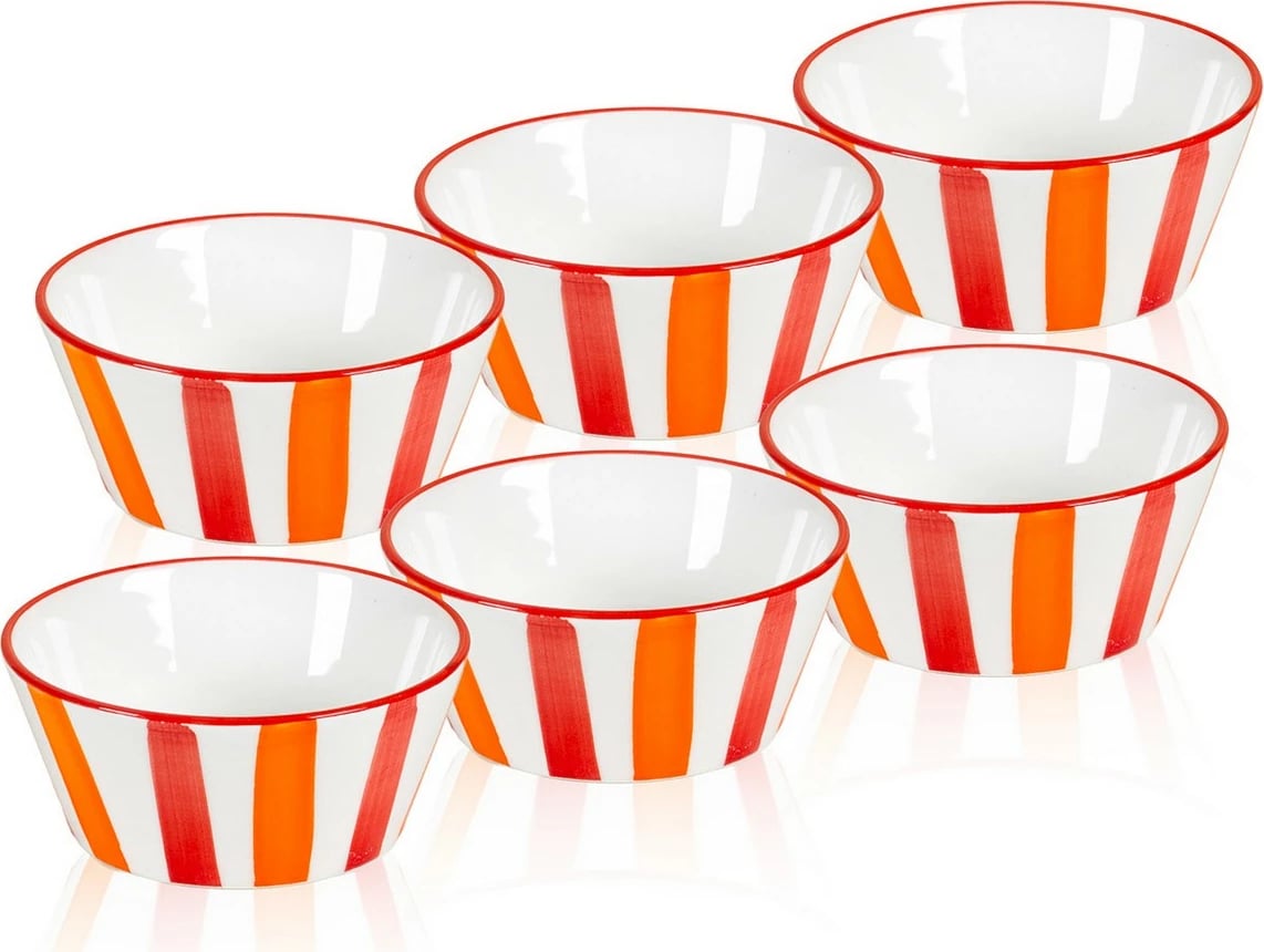 Set tasash për meze (6 copë), Hermia, JOY0010