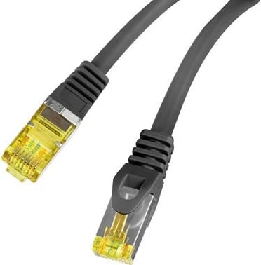 Kabllo rrjeti Lanberg PCF6A-10CU-0300-BK, Cat.6a, 3m, S/FTP, e zezë