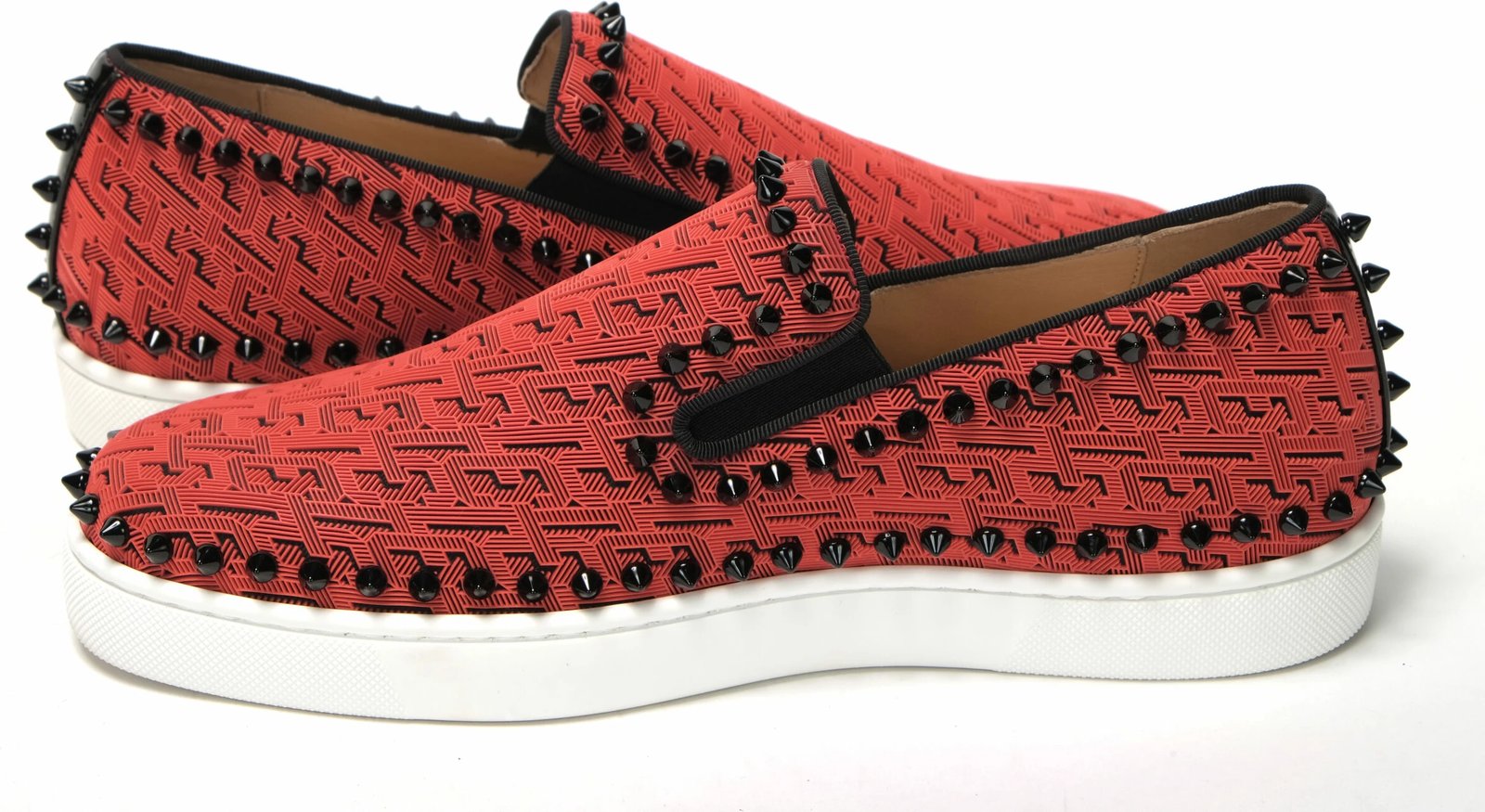 Këpucë për meshkuj Christian Louboutin, të kuqe / të zeza 