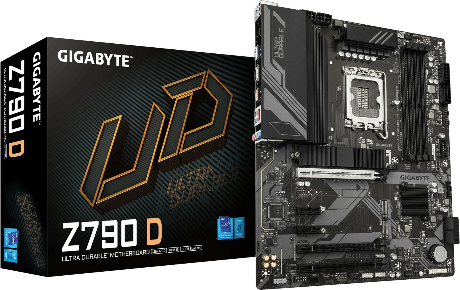 Pllakë amë Gigabyte GA-Z790 D, Socket 1700, Ultra Durable, e zezë