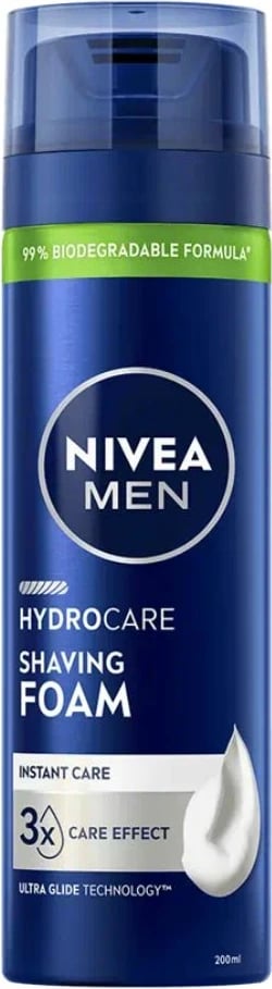 Shkumë për rruajtje Nivea Men Hydrocare për meshkuj 200ml