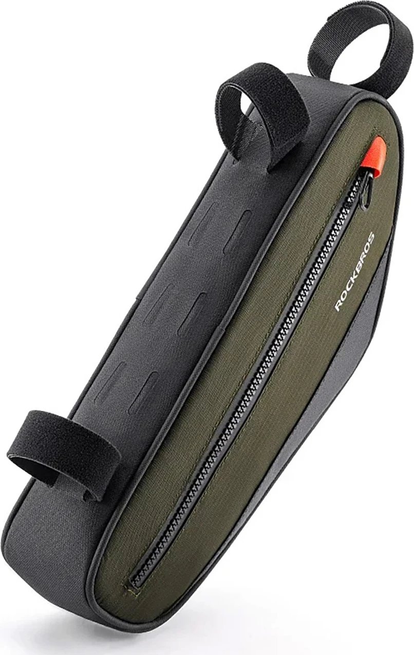 Çantë kornize për biçikletë Rockbros 30120079001, 1.7L, e gjelbër e zezë