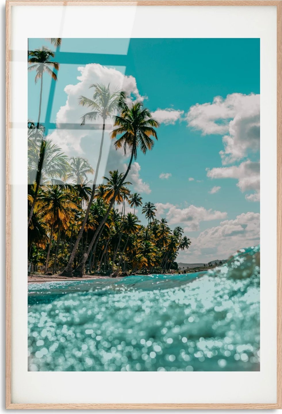 Pikturë dekorative prej xhami të temperuar, Wallity UV-1074, 30x45cm