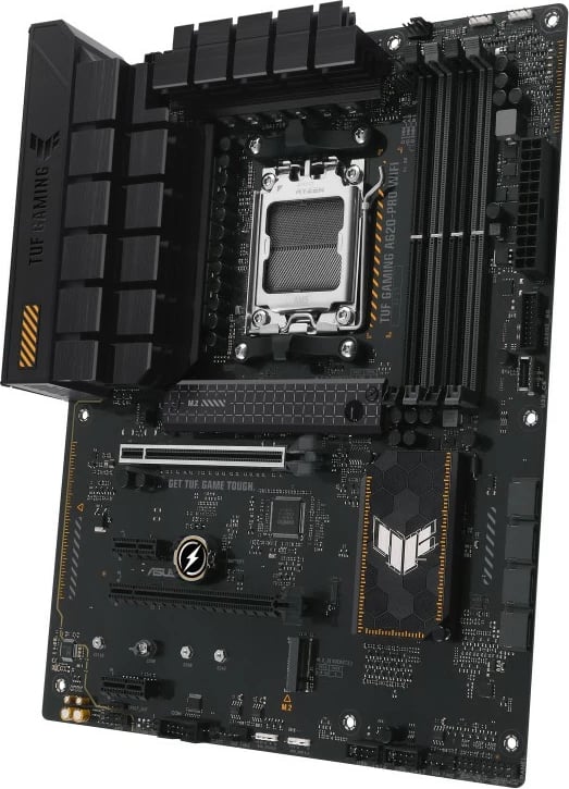 Pllakë amë ASUS TUF GAMING A620-PRO WIFI, Socket AM5, DDR5, 192 GB, e zezë