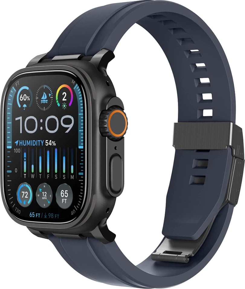 Mbrojtës ekrani xhami, AmazingThing Radix, për Apple Watch Ultra 3 49 mm, transparent