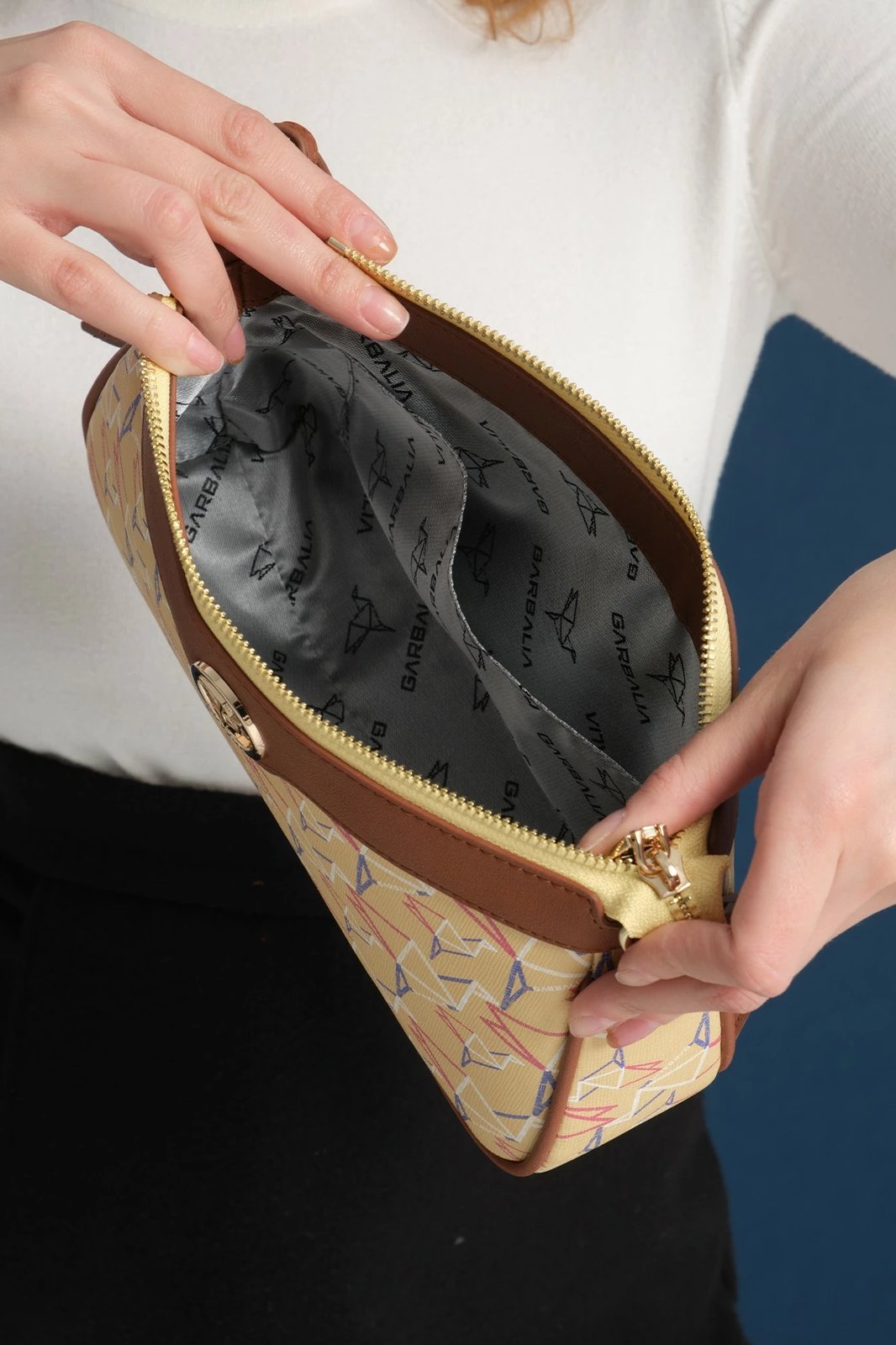 Çantë krahu Zoozie Bags, Cecina, e verdhë