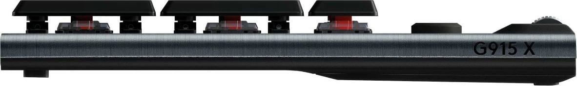 Tastierë Logitech G915 X LIGHTSPEED, Mekanike, QWERTZ, LED, E zezë