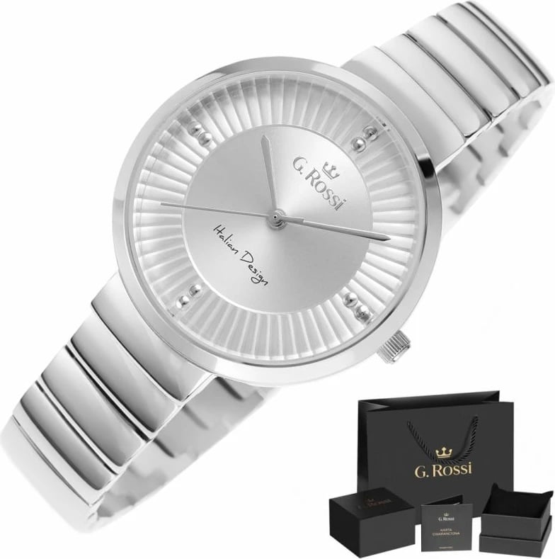 Orë dore për femra G.Rossi 12120B-3C1, argjend