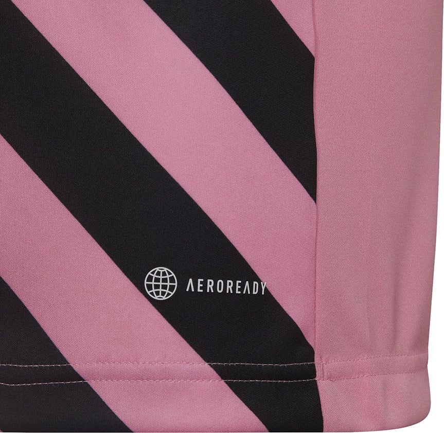 Maicë për fëmijë adidas, rozë-e zezë