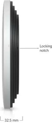 Access point Wi‑Fi, Ubiquiti U7-PRO-XGS, WiFi 7 8-rrjedhë, portë 10GbE, 2.4/5 GHz, i bardhë