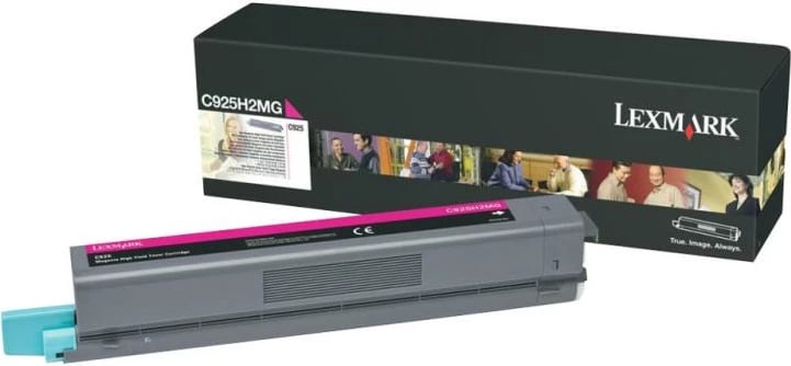 Toner Lexmark C925H2MG kapacitet i lartë 5.500–8.800 faqe magenta