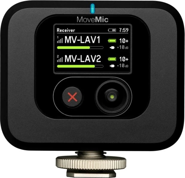 Mikrofon pa tela SHURE MV-R-Z6, montim për kamera, e zezë