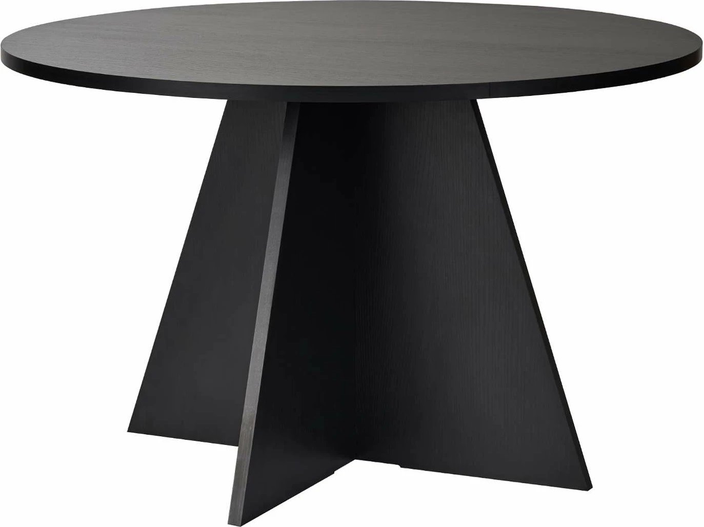 Tavolinë ngrënieje Nordure, Virella, ngjyrë dru e zezë