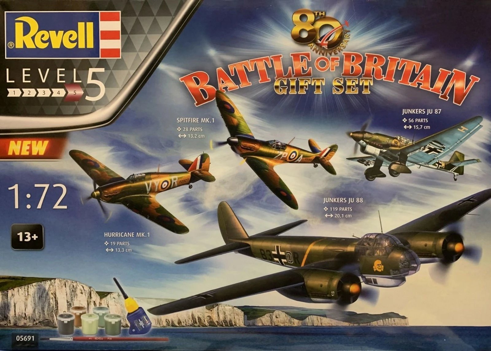 Set model plastik Revell 05691, Battle of Britain, 1:72, 80 vjetori