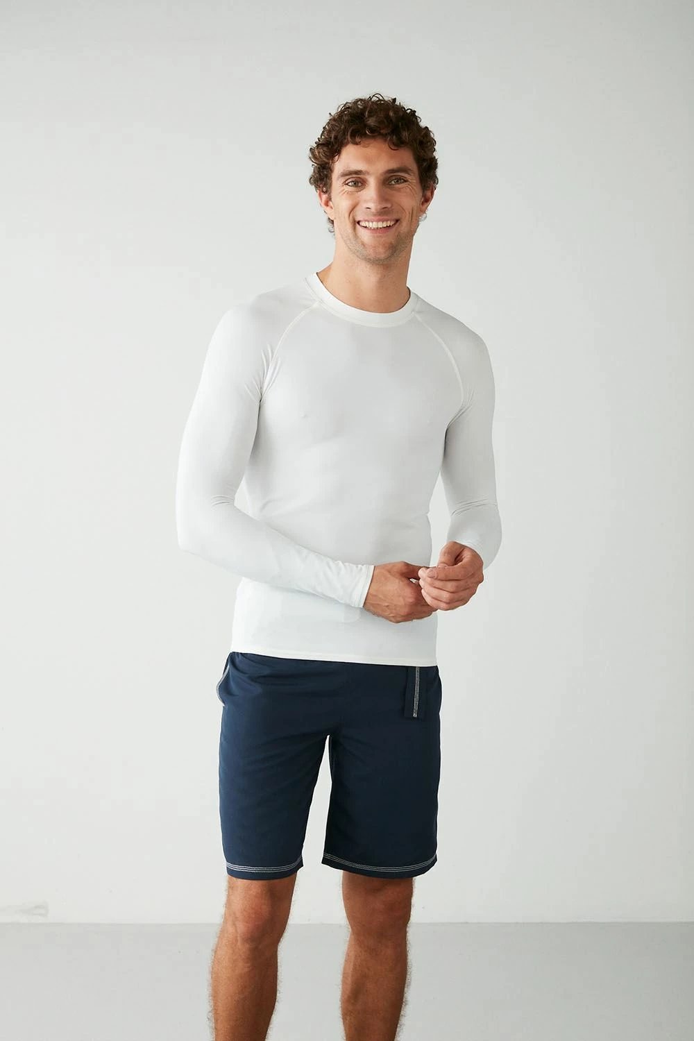 Bluzë sportive për meshkuj Jumeon, Surfer, e bardhë