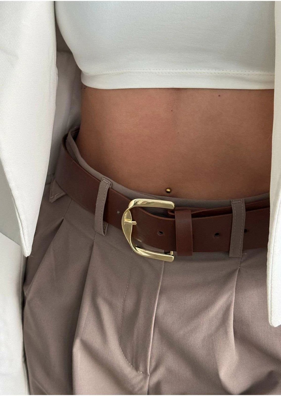 Rrip Jumeon, ngjyrë kafe, BELT-K01X