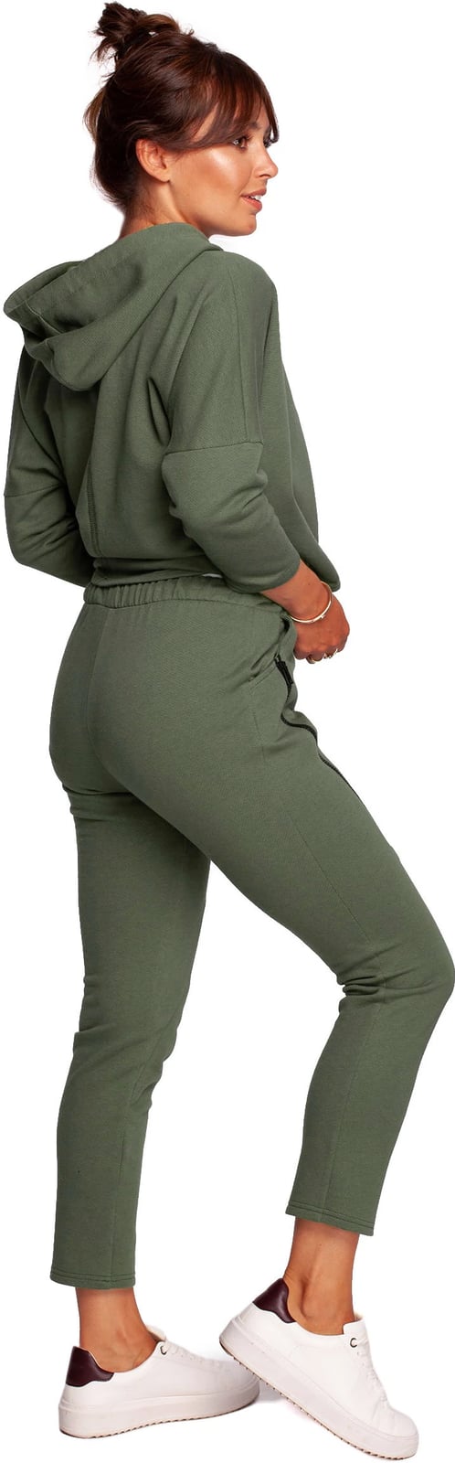 Pantallona sportive BeWear 170194, jeshile