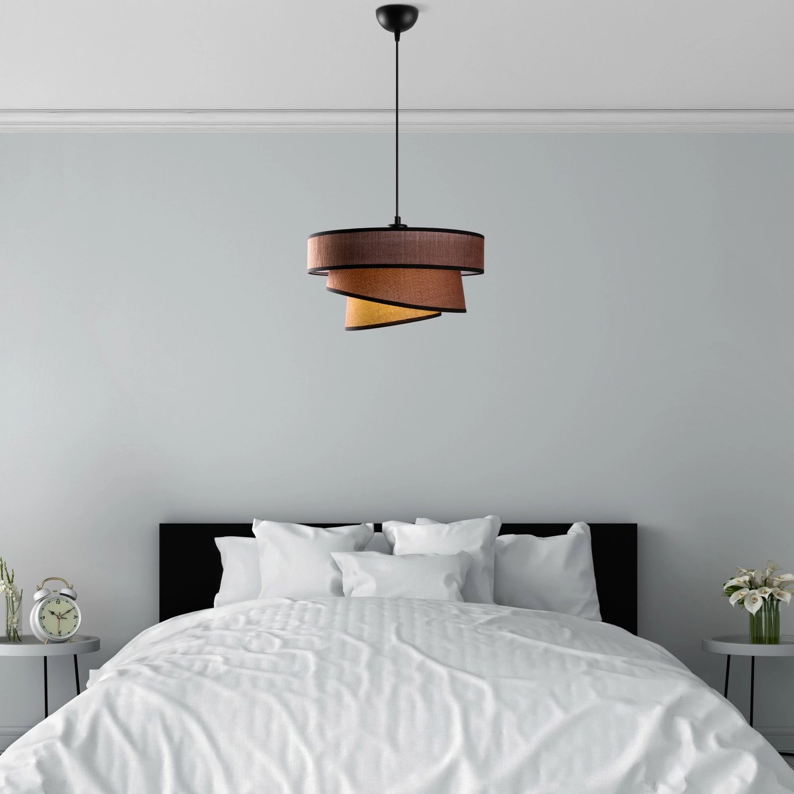 Llambë tavani Opviq Stage - 14712, ngjyrë kafe e errët Llambë tavani Opviq Stage - 14712, ngjyrë kafe e errët