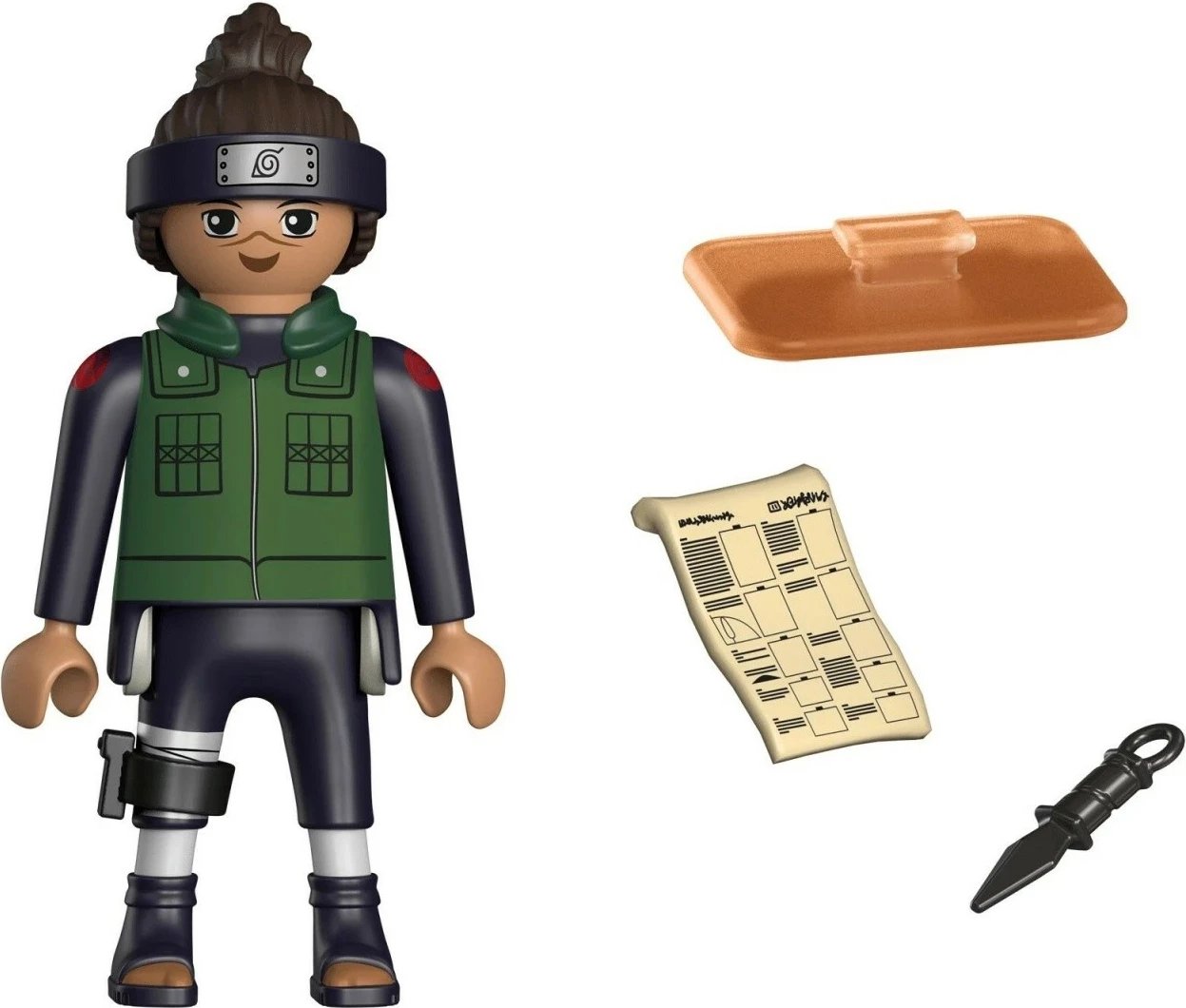 Figurë aksioni Playmobil Naruto Shippuden Iruka 71113, 7 pjesë