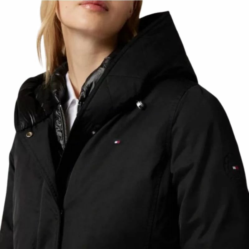 Jakne për femra Tommy Hilfiger, të zeza