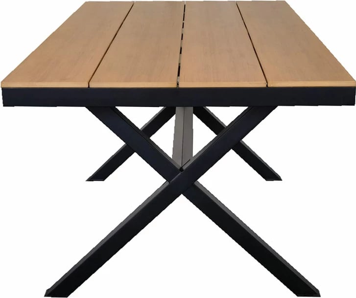 Tavolinë Dock, natyrale, 180x90x75