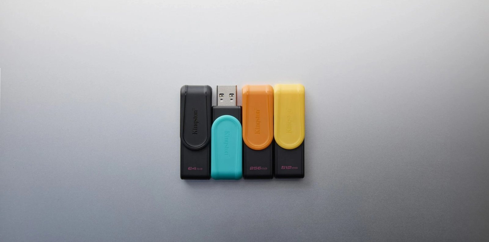 USB flash Kingston DataTraveler Exodia S 128GB, USB 3.2, zi/turkuaz