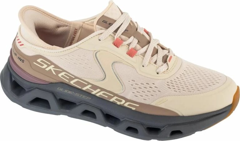 Atlete Skechers për femra, bezhë