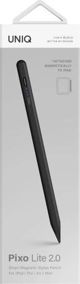 Stylus magnetik UNIQ Pixo Lite 2.0 për iPad, Zi