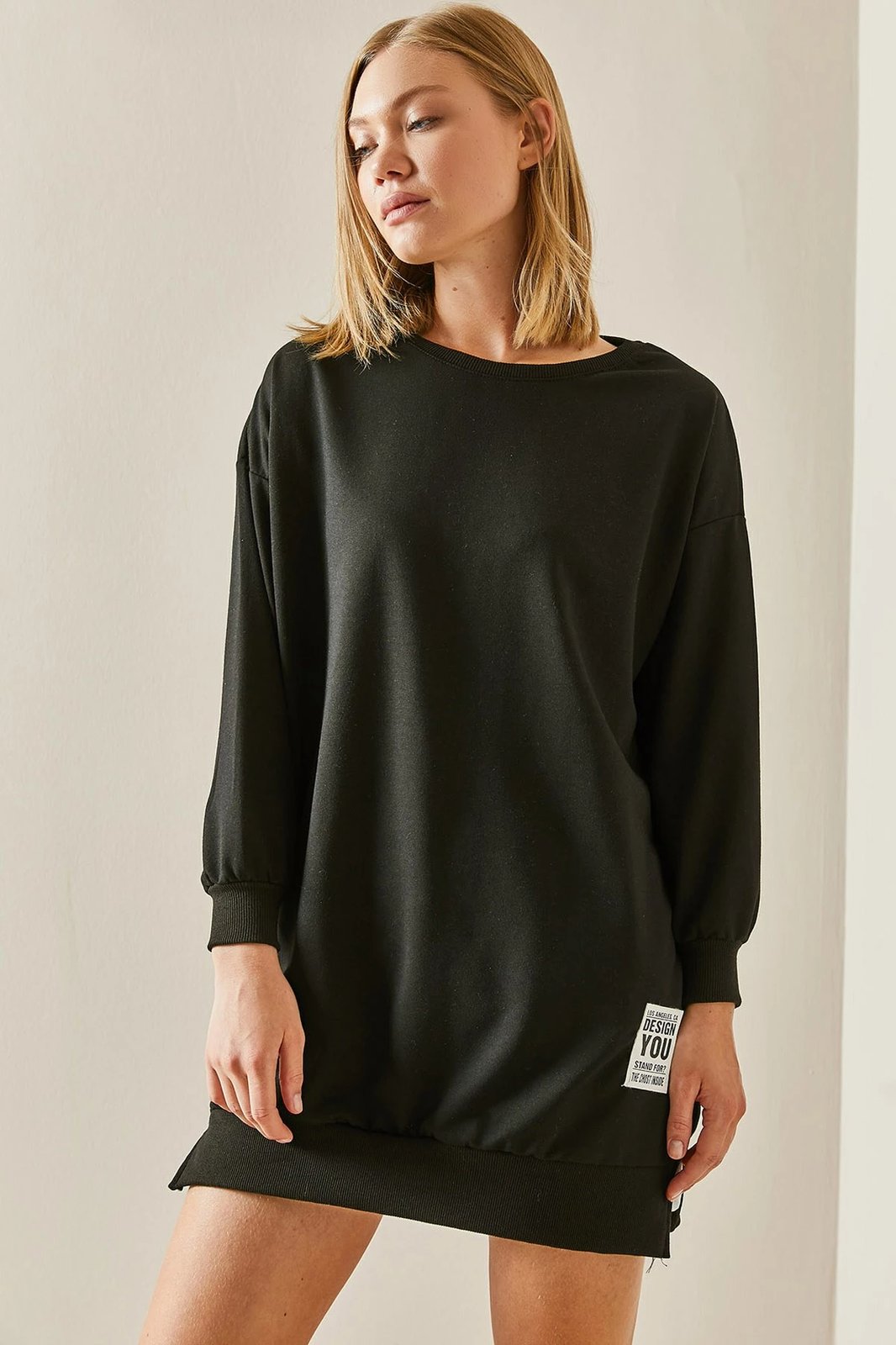 Bluzë e zezë për femra, Jumeon, 3YXK8-47463