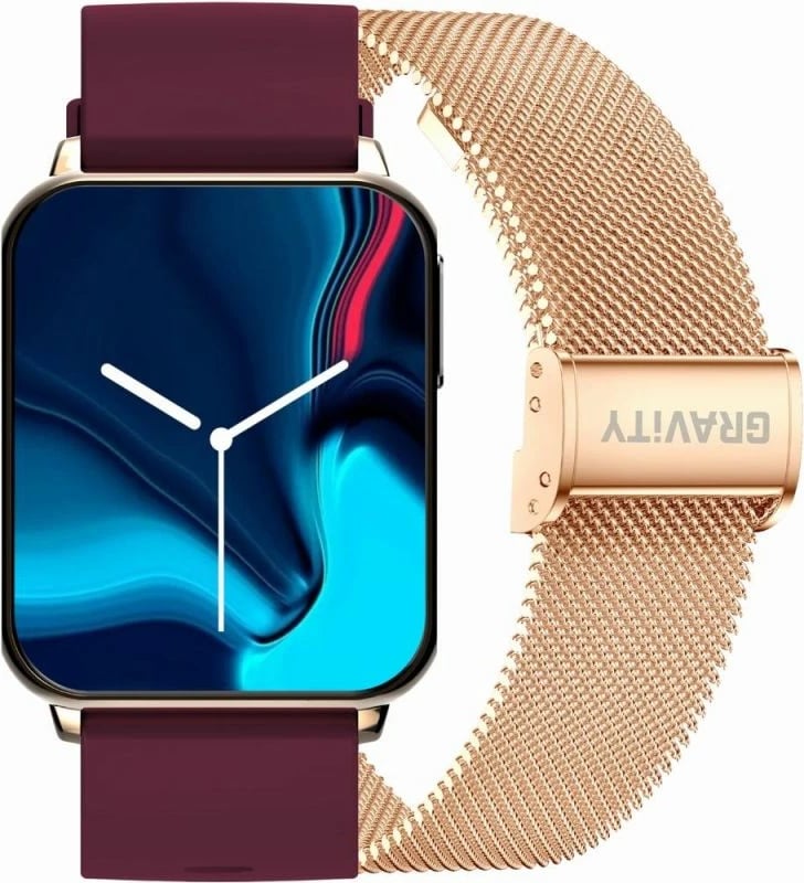 Smartwatch Gravity për femra, rozë
