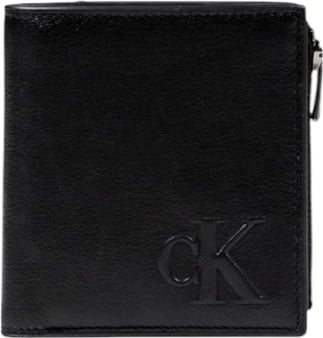 Portofol për meshkuj Calvin Klein, i zi