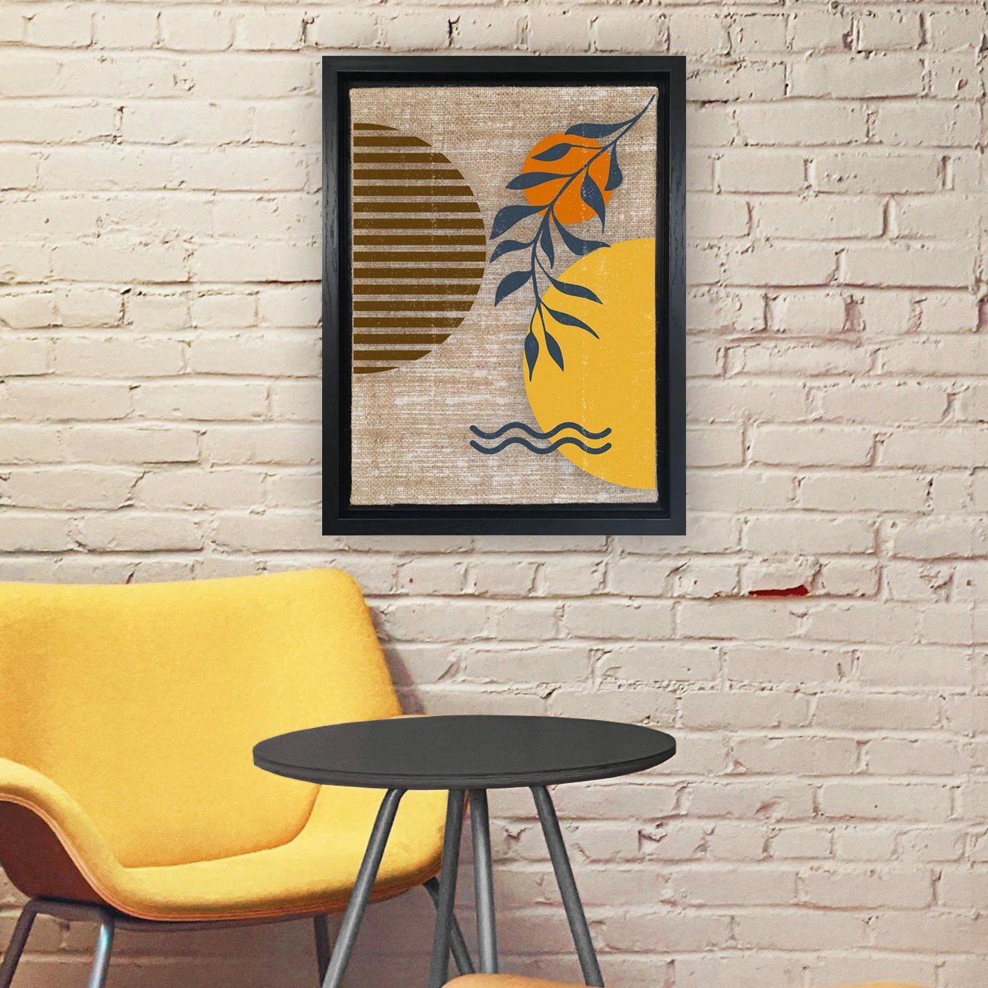 Pikturë dekorative në kanavacë, shumëngjyrëshe, Wallity, LSJ31831492414 - 96136, 96x136cm