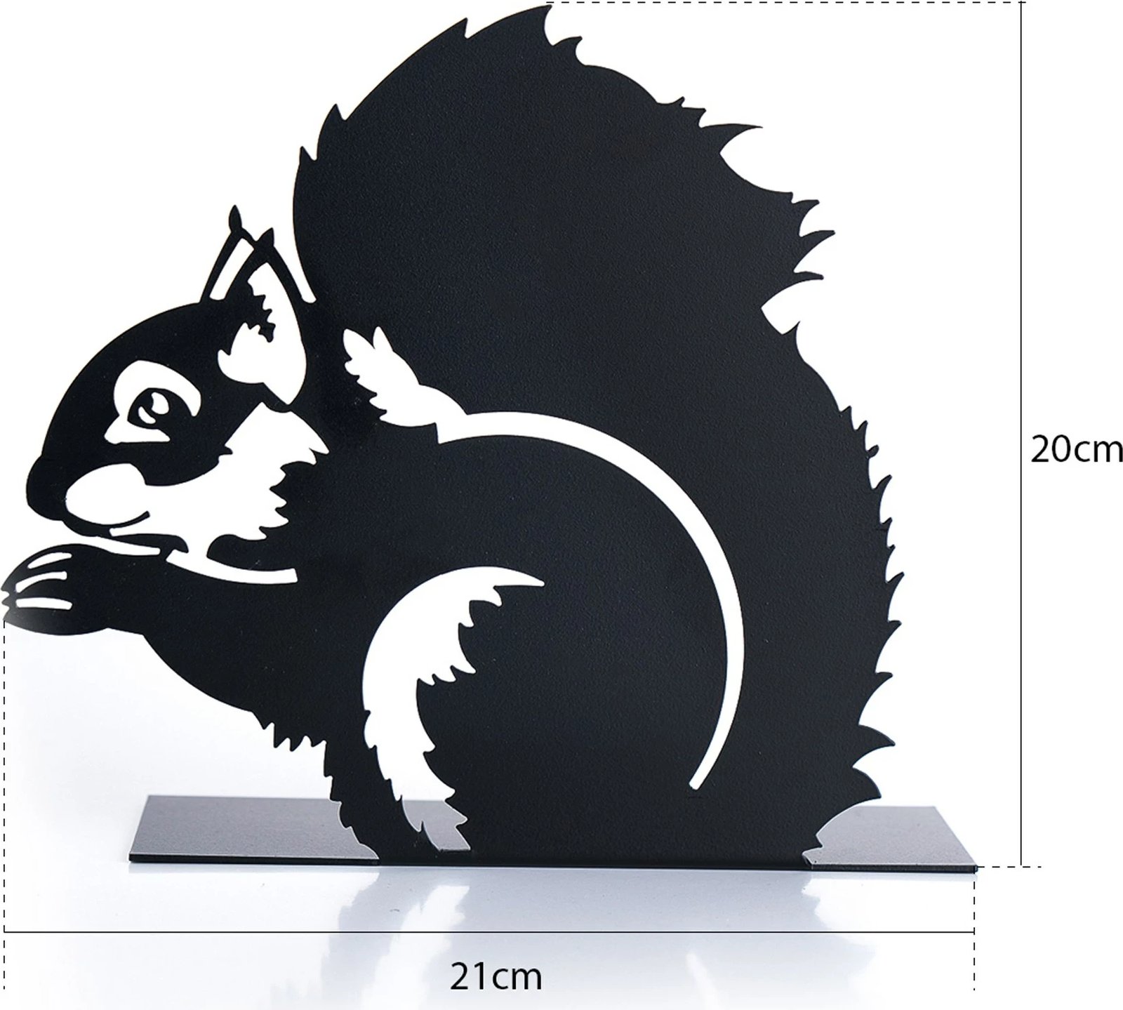 Objekt dekorativ, dizajn Aberto, ketër, ngjyrë e zezë