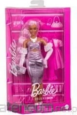 Kukull mode Barbie Deluxe Style #1, MATTEL, fustan rozë me shkëlqim, flokë rozë, me aksesorë