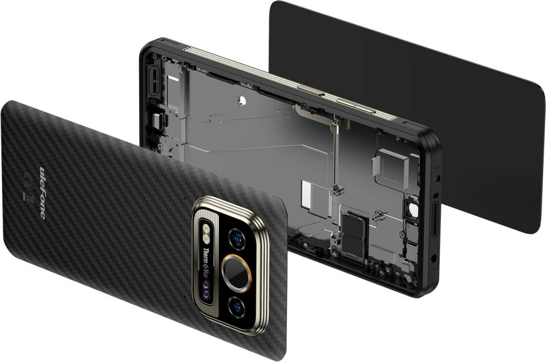 Celular Ulefone Armor 25T 4G, 6/256GB, IP69K, Thermal Vision, Frost Black Celular Ulefone Armor 25T 4G, 6/256GB, IP69K, Thermal Vision, Frost Black