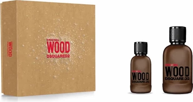 Eau de Parfum për meshkuj DSQUARED2 Original Wood set 2 copë 100ml