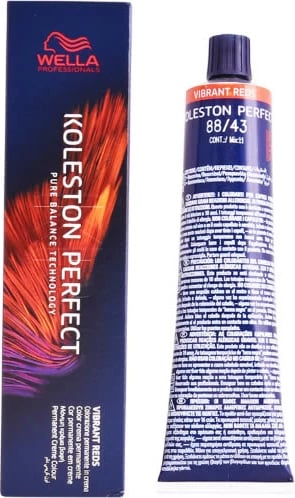 Ngjyrë për flokë Wella Koleston Perfect Me+ 88/43 unisex, 60ml e kuqe