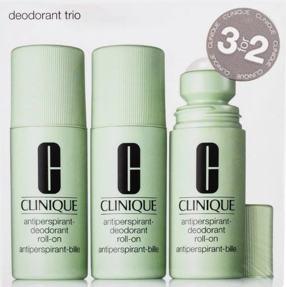Set deodorant Clinique, 3 copë
