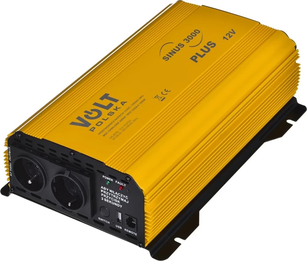 Przetwornik Volt Polska SINUS 3000, 12/230V, 1500/3000W