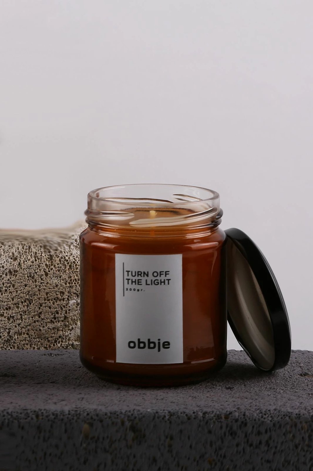 Qiri aromatik, ngjyrë amber, Turn of The Light, Evila Originals