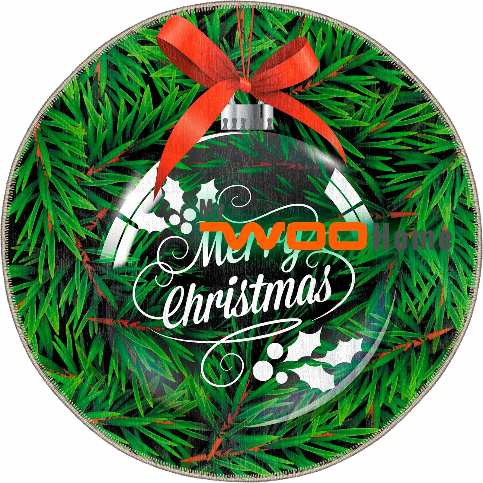 Qilim dekorativ, shumëngjyrësh, 60x60cm, Conceptum Hypnose, Woobtny0338