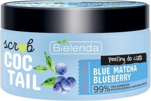 Peeling për trup Bielenda Scrub Coctail Blue Matcha + Blueberry për femra 350g
