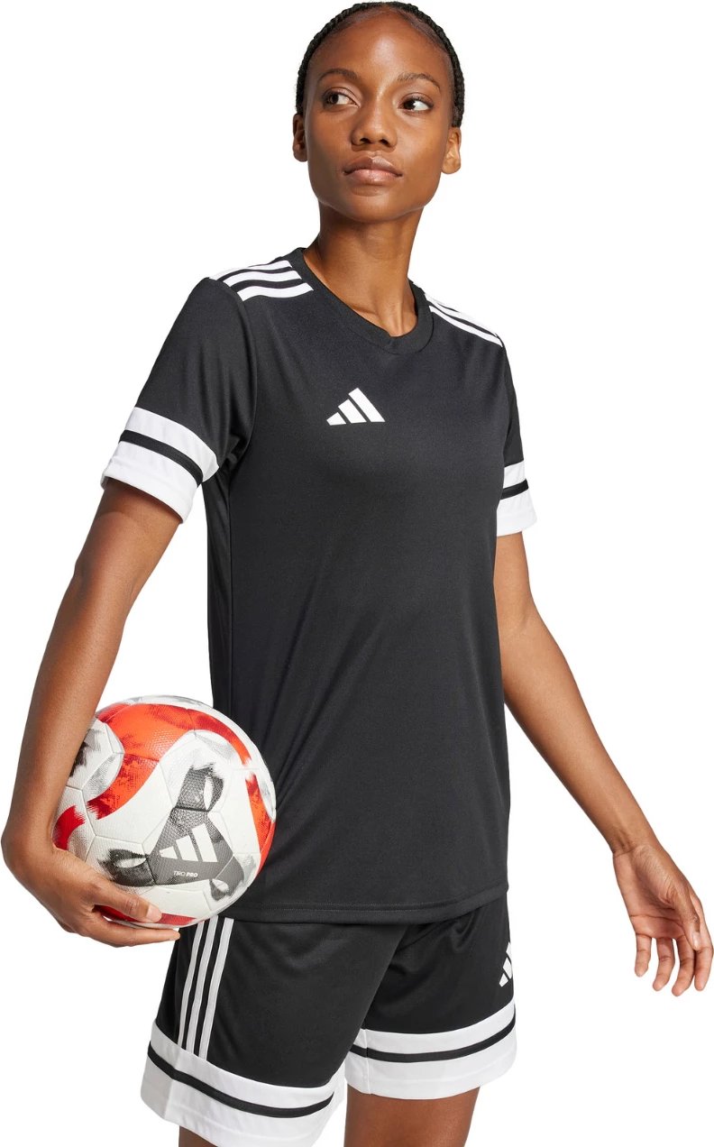 Maicë për femra adidas, e zezë