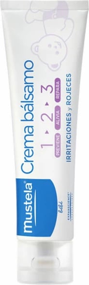 Krem barriera për foshnje Mustela 1 2 3 Vitamin Barrier Cream unisex 100ml