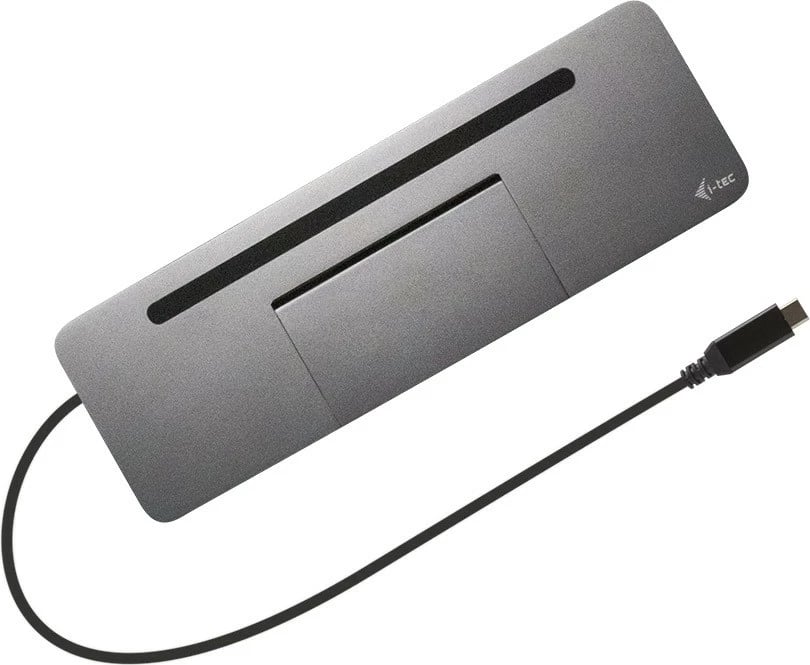 Stacion dokimi i-tec C31FLATPRO100 me karikues universal 100W, argjend