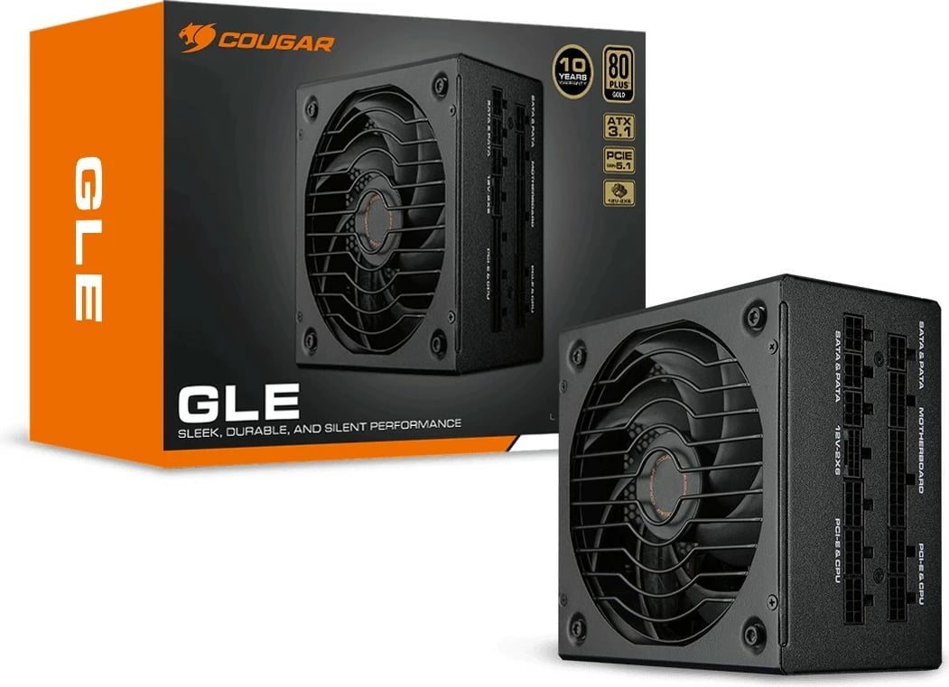 Furnizues energjie Cougar GLE 1200W, ATX3.1, 80 Plus Gold, i zi