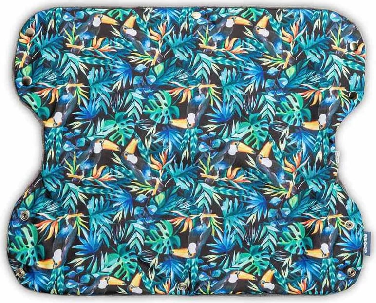 muff dore për karrocë, Sensillo, Tukani, 40x22 cm, motiv tukani