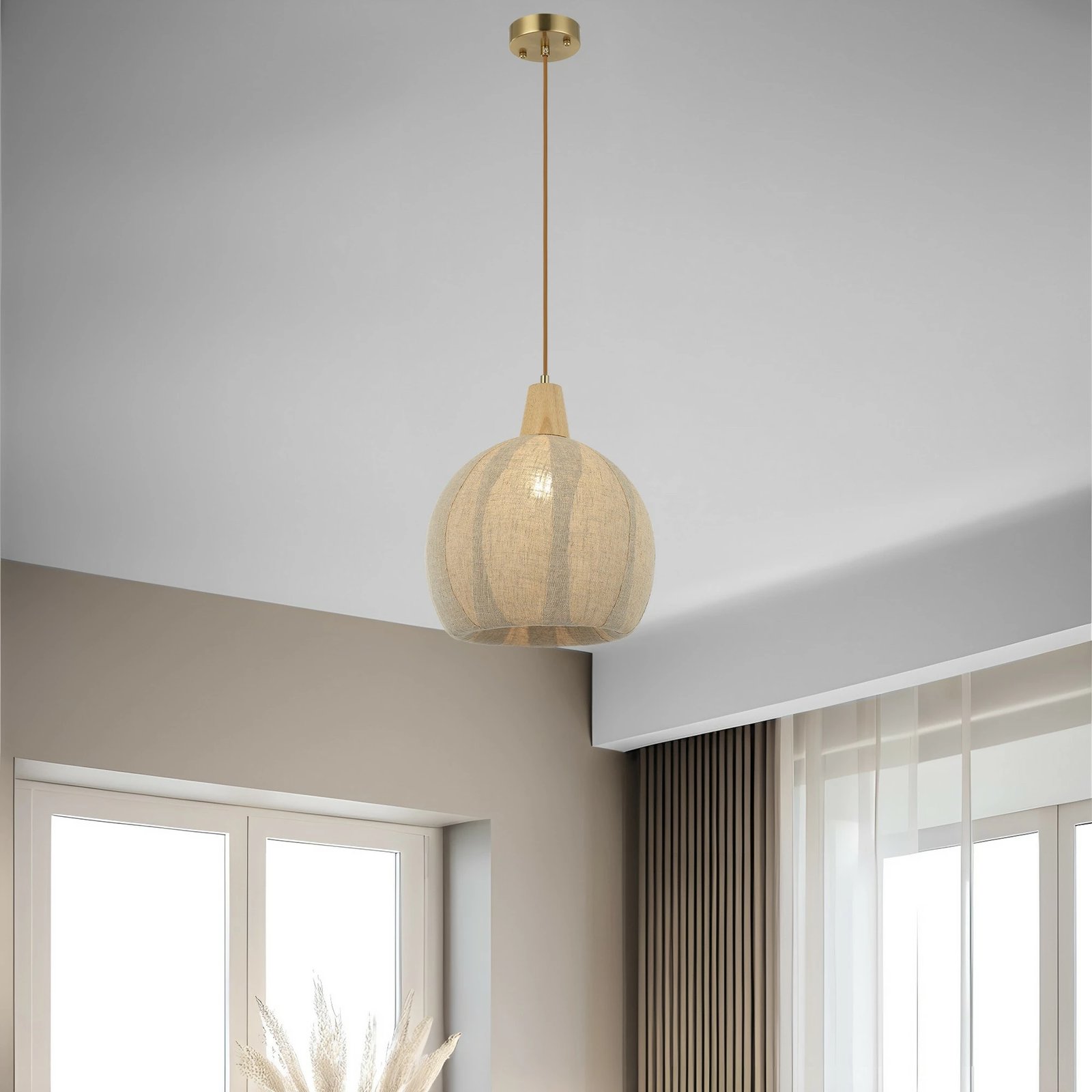 Llambë tavani Opviq, Tormes - 02-P01-WD, ngjyrë llak antik