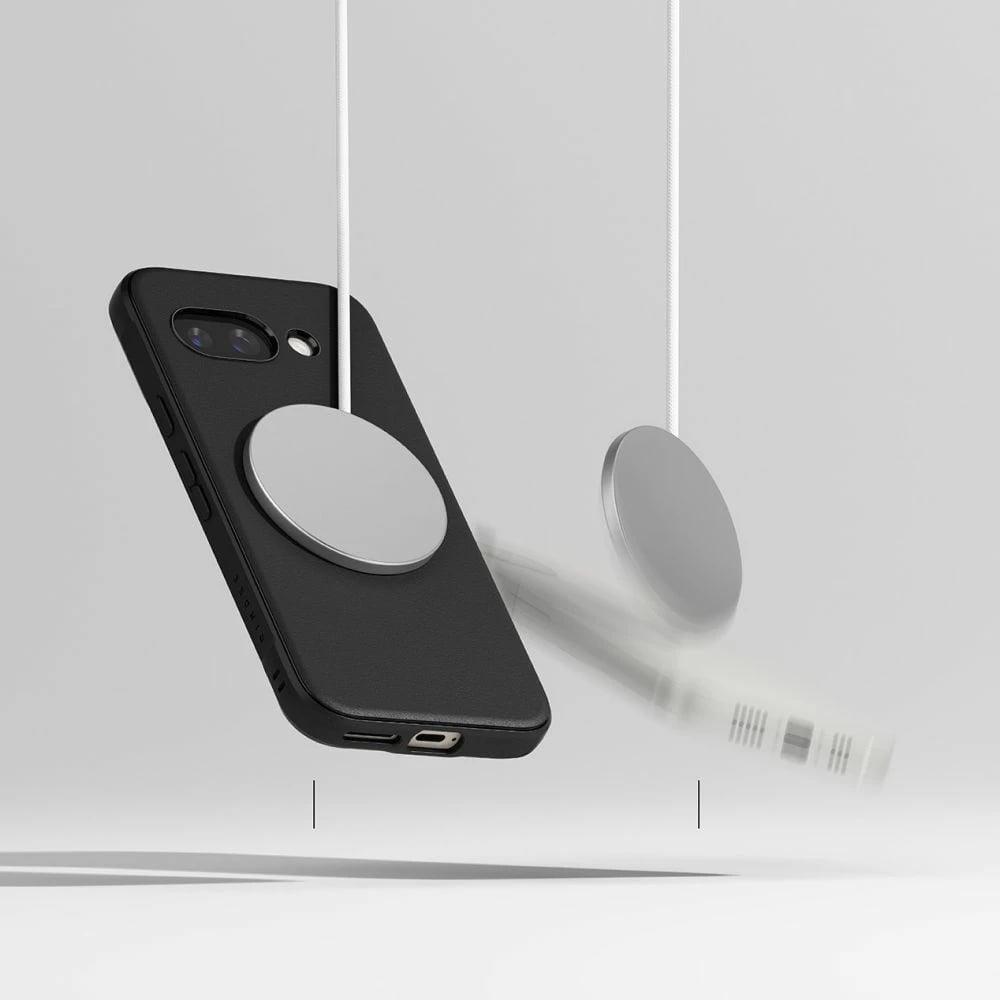 Mbështjellës Ringke Onyx Magnetic MagSafe për Google Pixel 9A, i zi